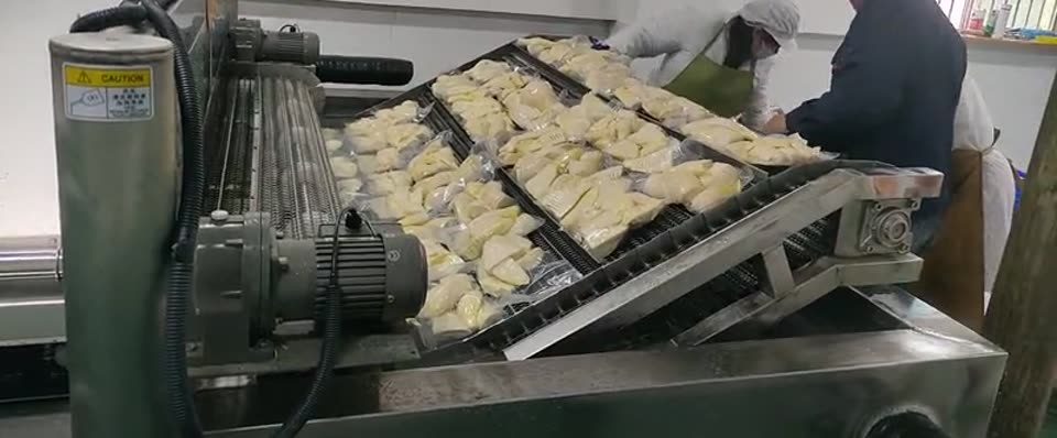 倾斜输送上料
